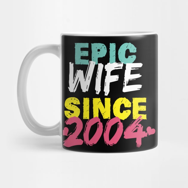 Epic Wife Since 2004 Funny Wife by Yakuza